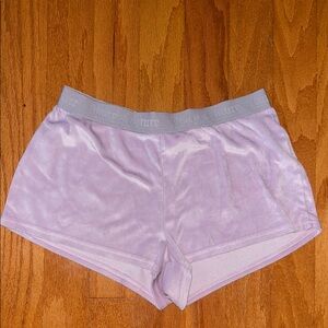 Juicy Couture Women's Baby Pink Velour Sleep Shorts